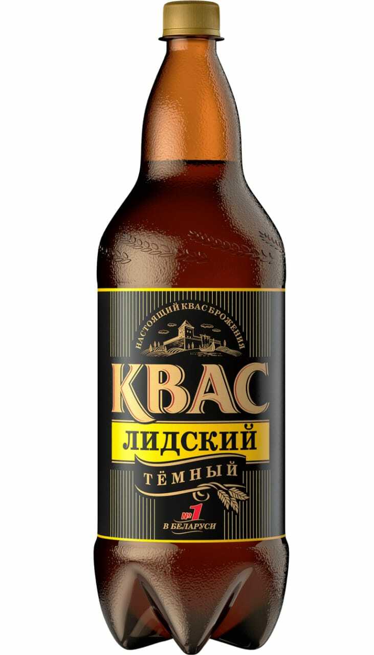 КВАС ЛИДСКИЙ ТЕМНЫЙ, 1,5 Л, ЛИДА